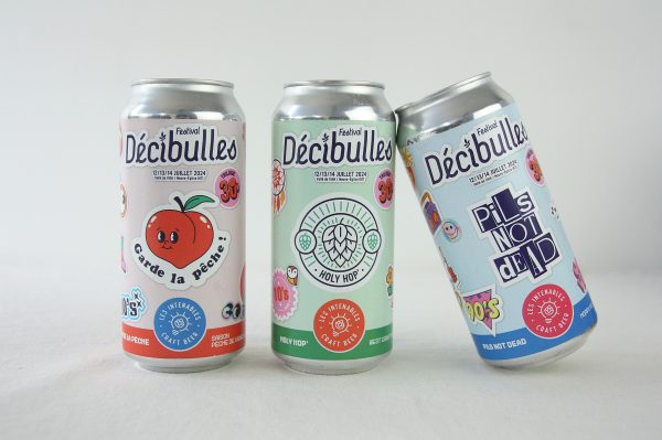 Bière à la pêche Décibulles