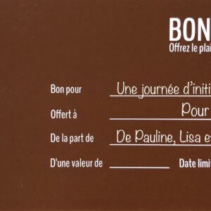 BON CADEAU pour une journée de vannerie